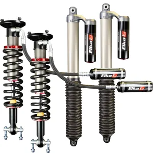 2015-2019 Ford F-150 4x4 Elka 2.5 Reservoir Front & Rear Shocks Kit - Stock Geometry