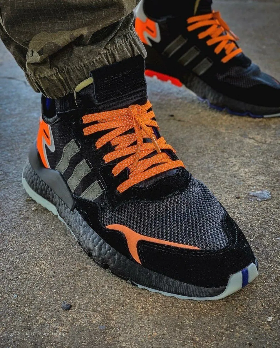 3M Laces Reflective Flat - Vibrant Orange