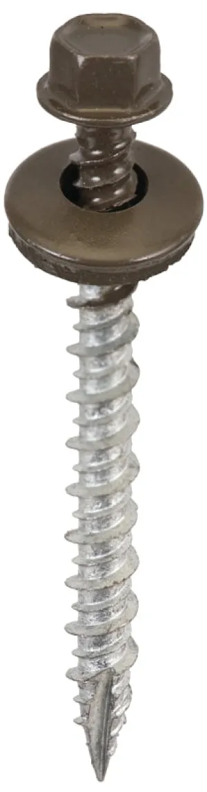 Acorn International SW-MW2BS250 Screw, #9 Thread, High-Low, Twin Lead Thread, Hex Drive, Self-Tapping, Type 17 Point, 250/BAG :BAG: QUANTITY: 1