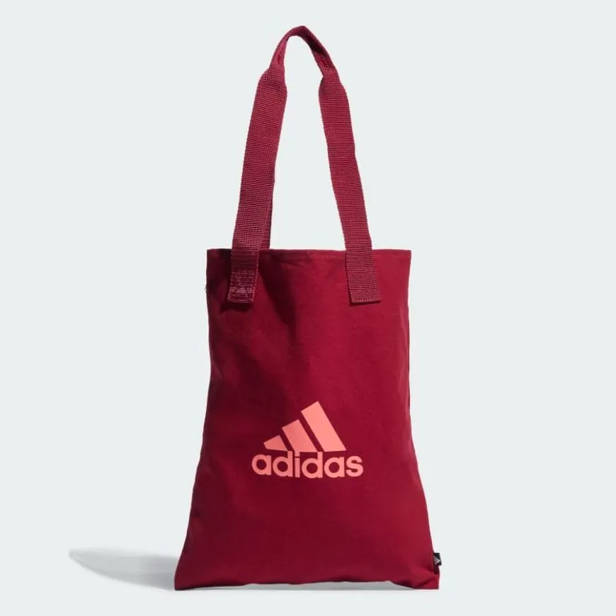 Adidas Canvas Unisex Lifestyle Bag Burgundy