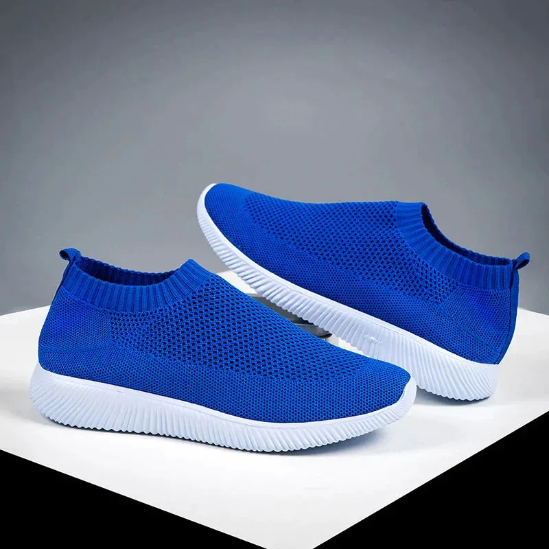 AMOZAE- -  Slip-On Lightweight Knitted Sneakers