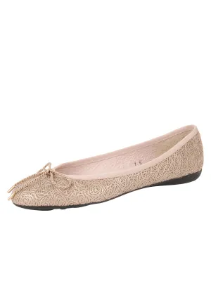 Bingo Leather Ballet Flat