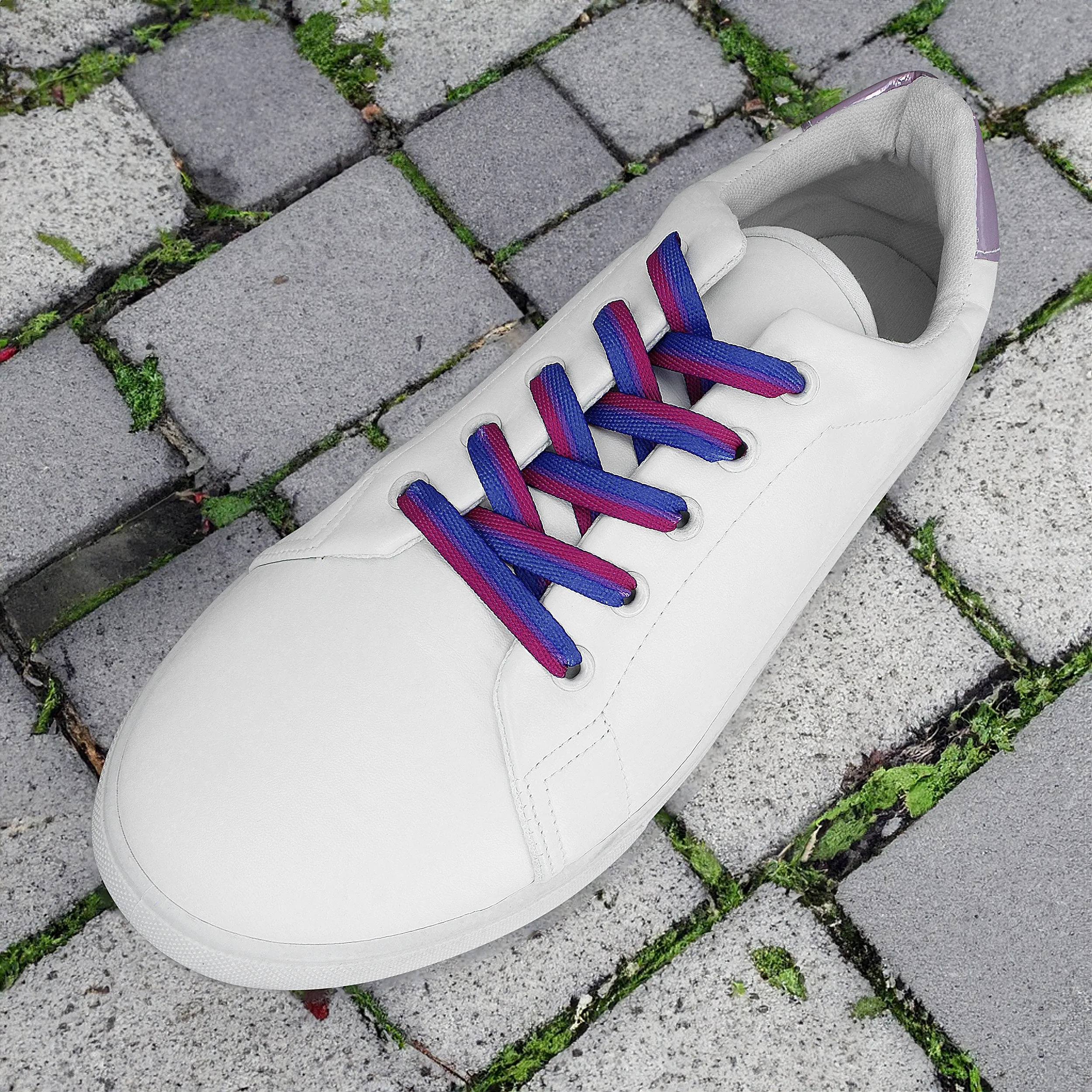 Bisexual Flag Striped Shoe Laces