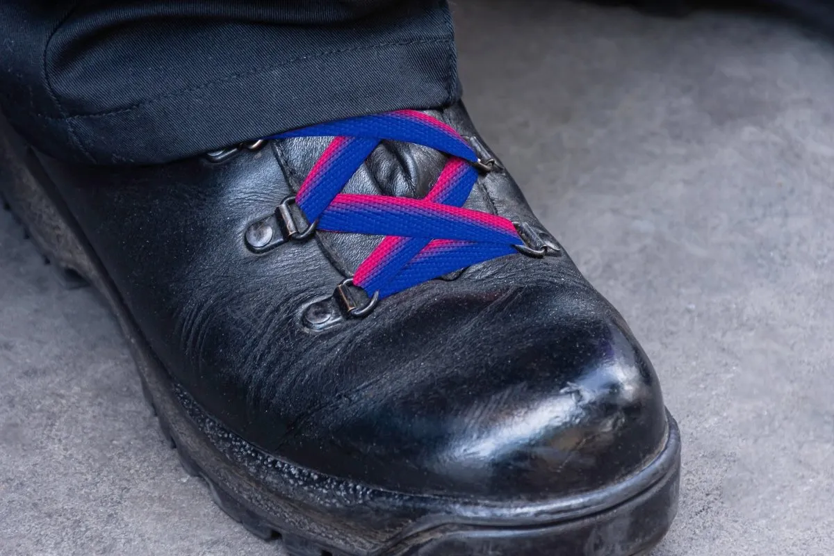 Bisexual Flag Striped Shoe Laces