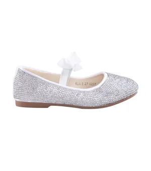 Blair Kids Flats for Girls - White