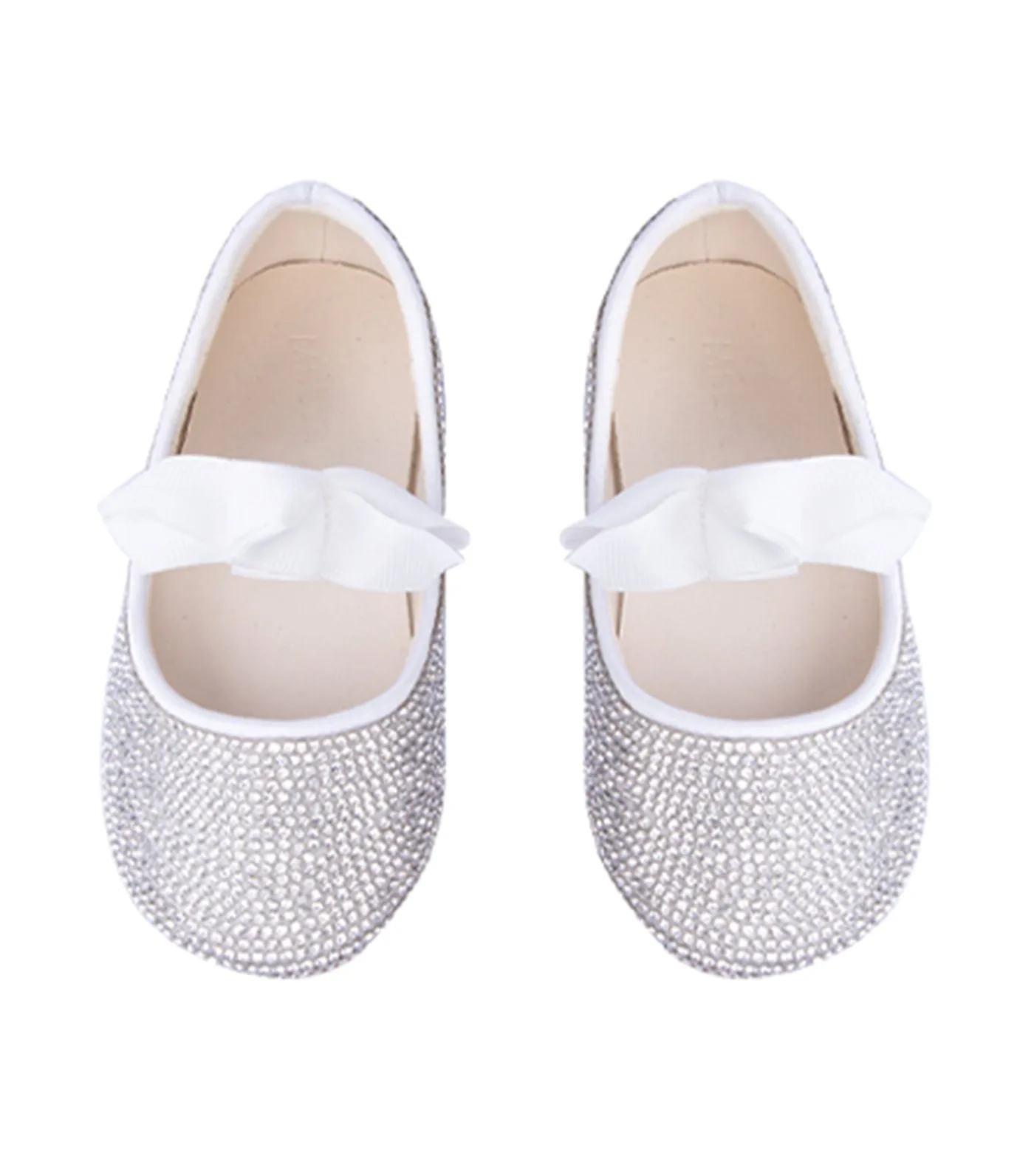 Blair Kids Flats for Girls - White