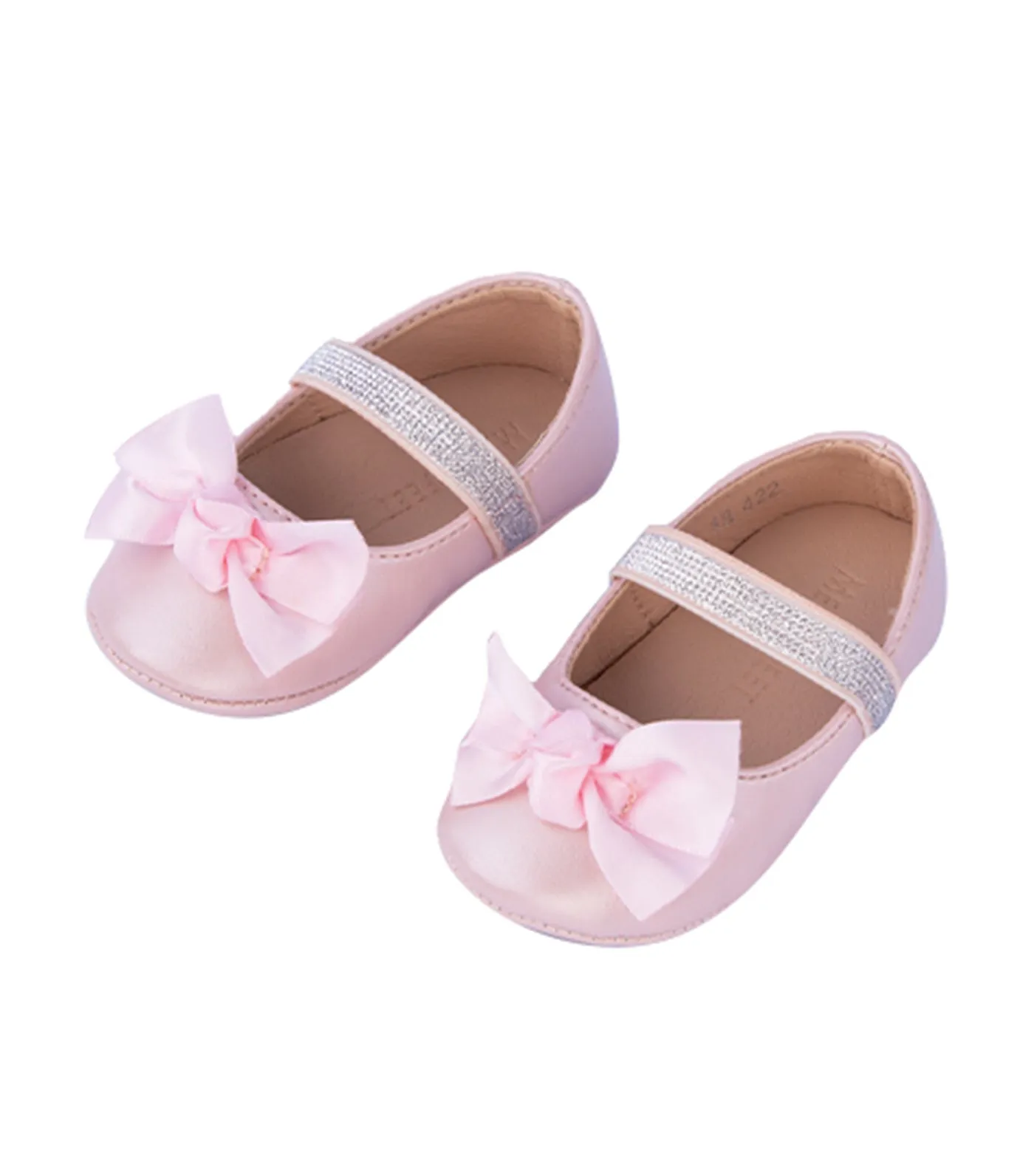 Blush Toddler to Kids Ballet Flats for Girls - Pink