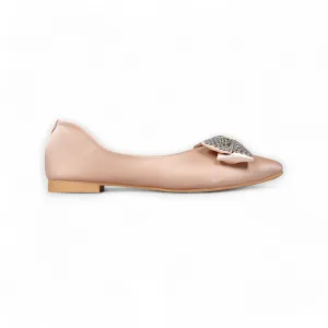 Bow Deco Flat Pumps