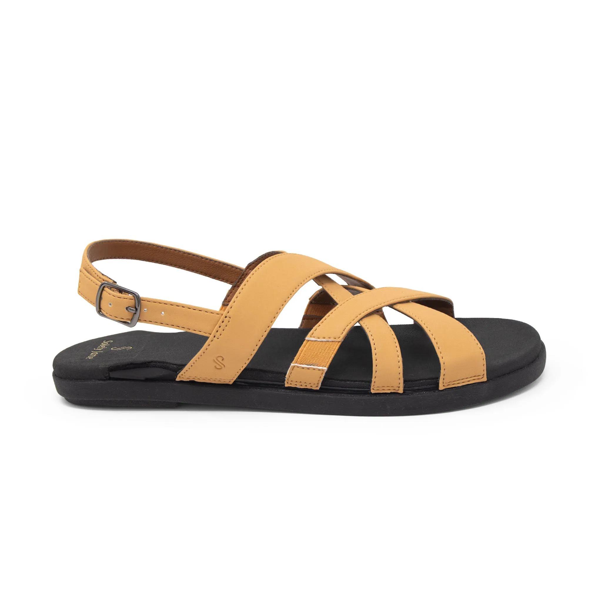 Capri- Tan Flats Top Only