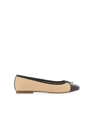 CARDEN - NOUGAT-BLACK PATENT