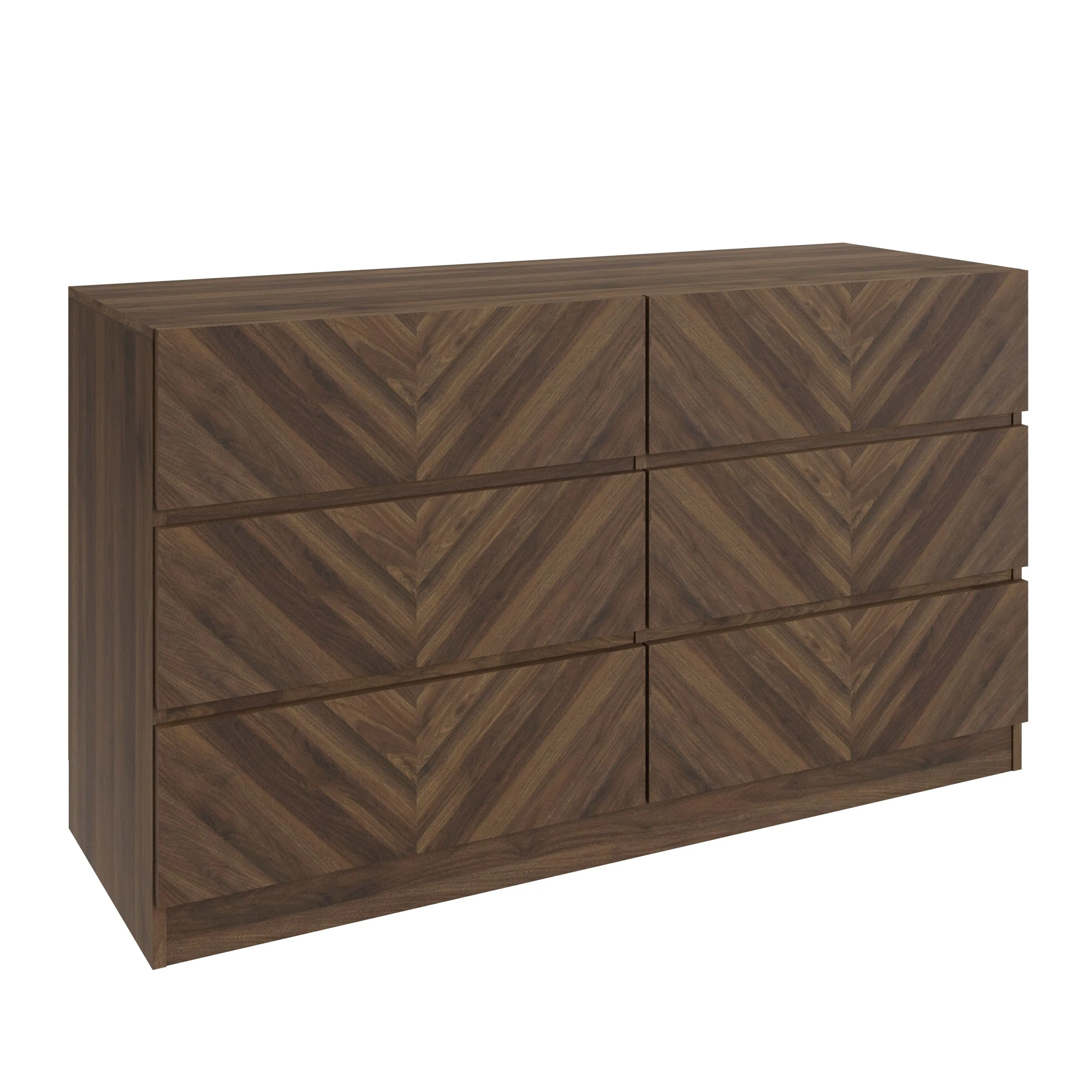 Catania 3 3 Drawer Chest Royal Walnut