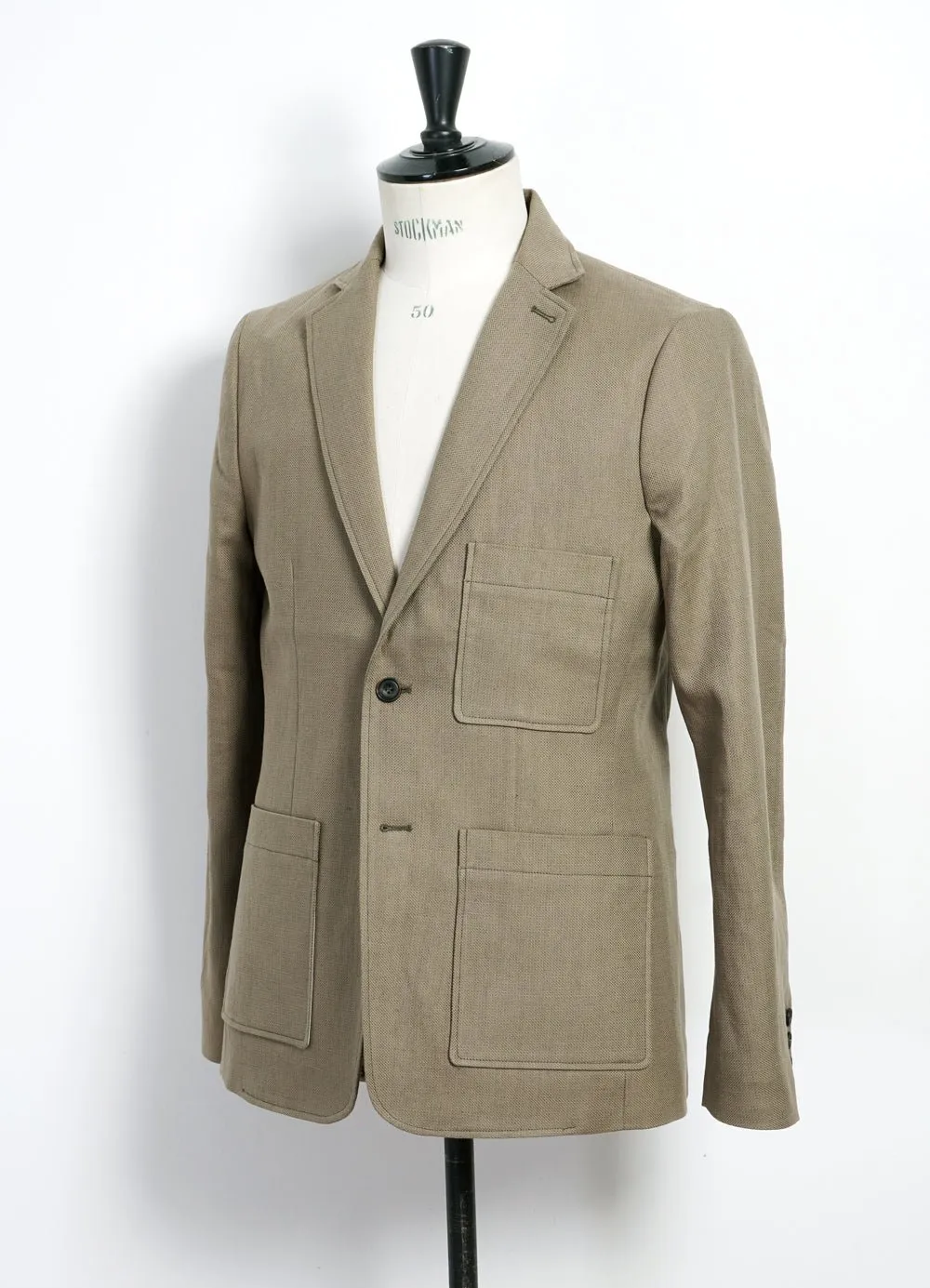 CHRIS | Classic Two Button Blazer | Bay Leaf