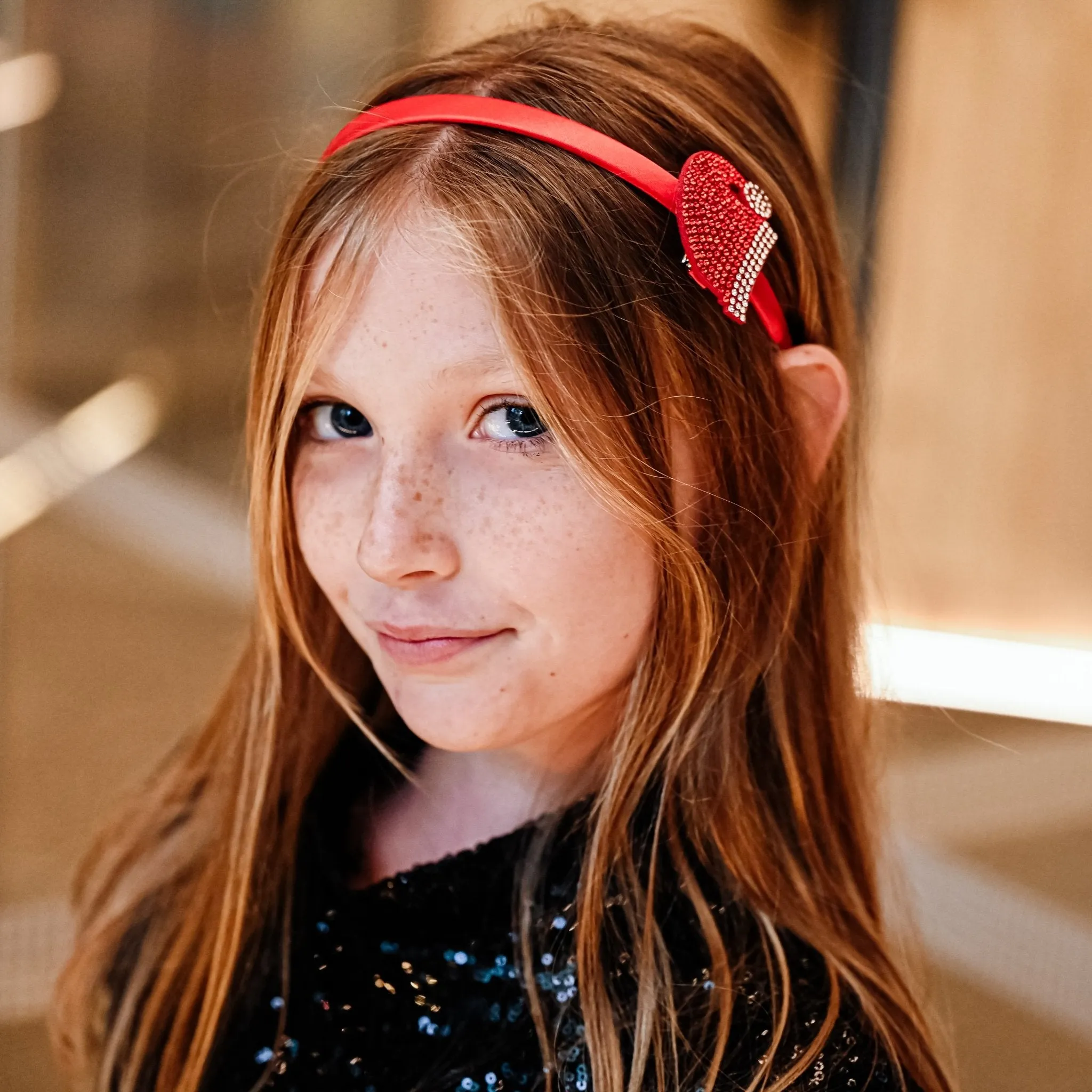 Christmas Charm Headband and Hair Clips - Interchangeable Hairband