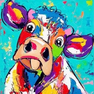 Colorful Cow