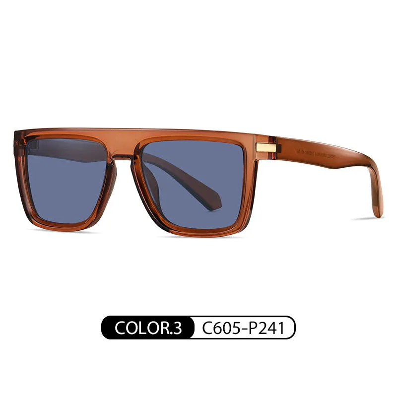 Cross-border new polarized sunglasses fashionable casual men's sunglasses driving anti-UV sunglasses