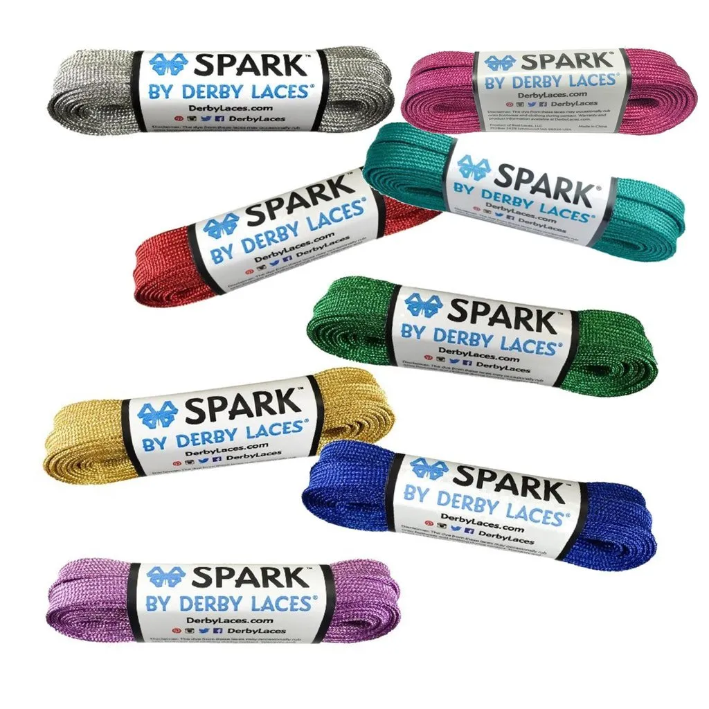 Derby Laces - Spark Roller Skates Laces - 108 Inch