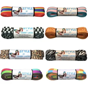 Derby Laces - Style Roller Skate Laces - 108 Inch