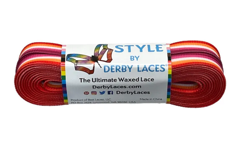 Derby Laces - Style Roller Skate Laces - 108 Inch