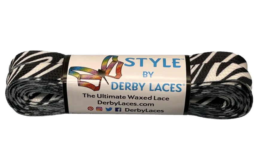 Derby Laces - Style Roller Skate Laces - 108 Inch