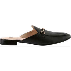 Frida Leather Slip On Loafer Black