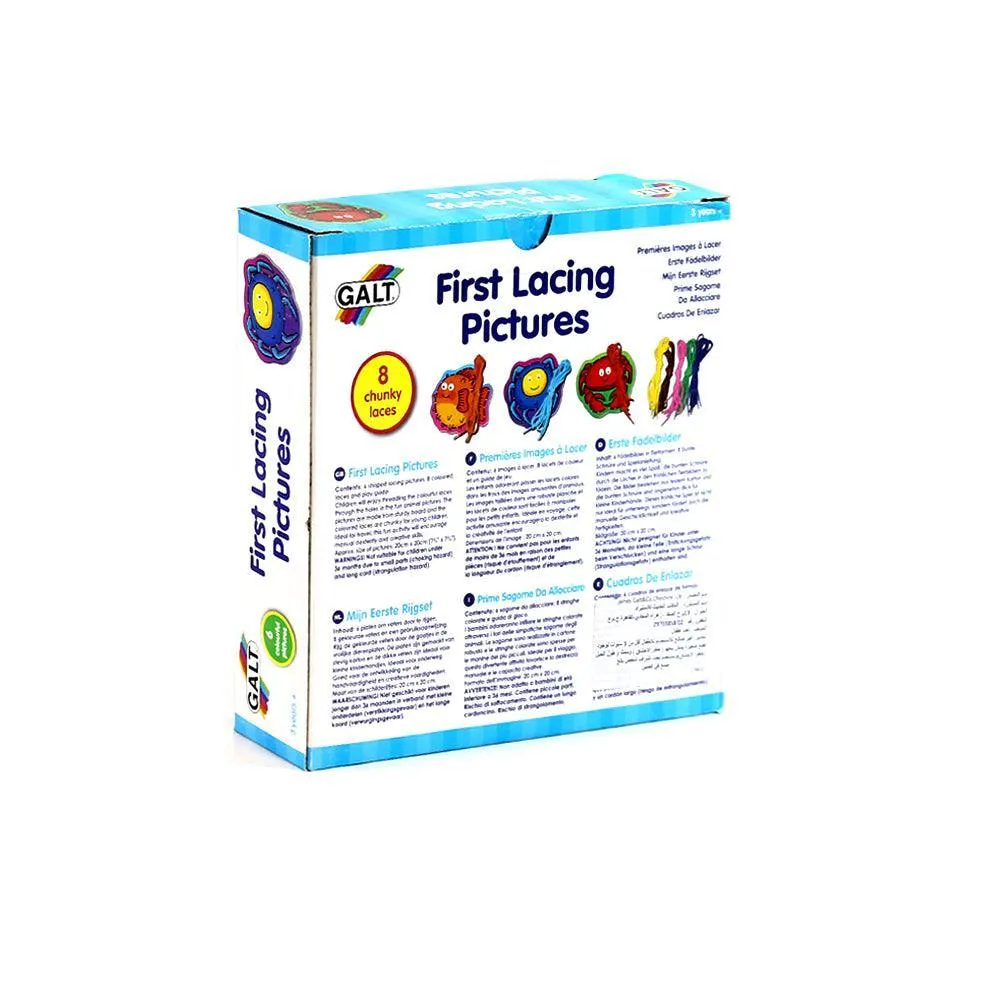 Galt Play & Learn - First Lacing Pictures Art Kit