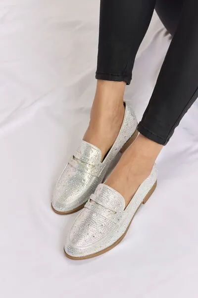 Hot Girl Belle Bling Rhinestone Flats