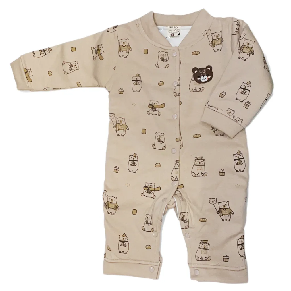 Kids Romper with Graphic Print