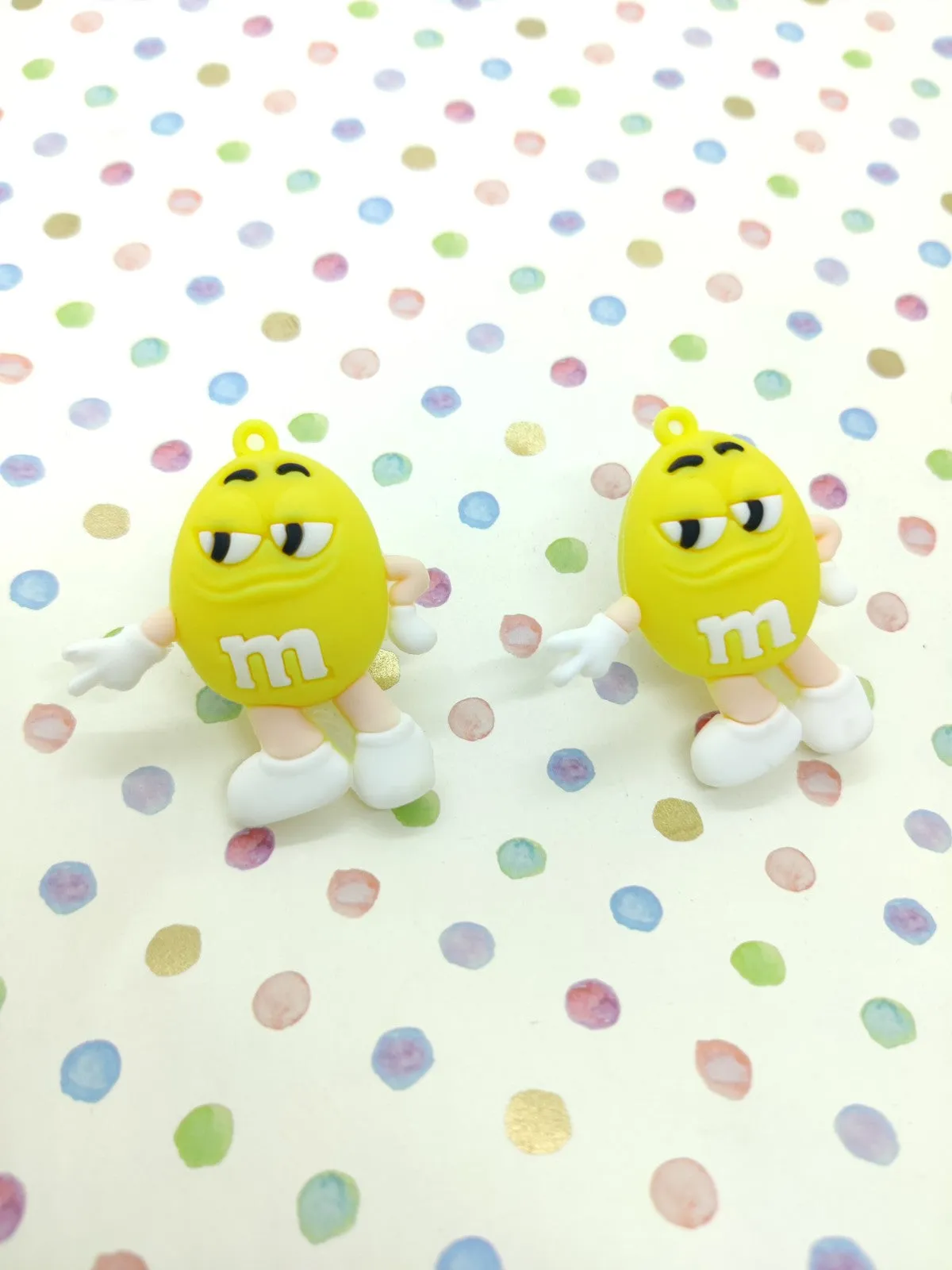 M&M'S SHOE CHARMS - YELLOW