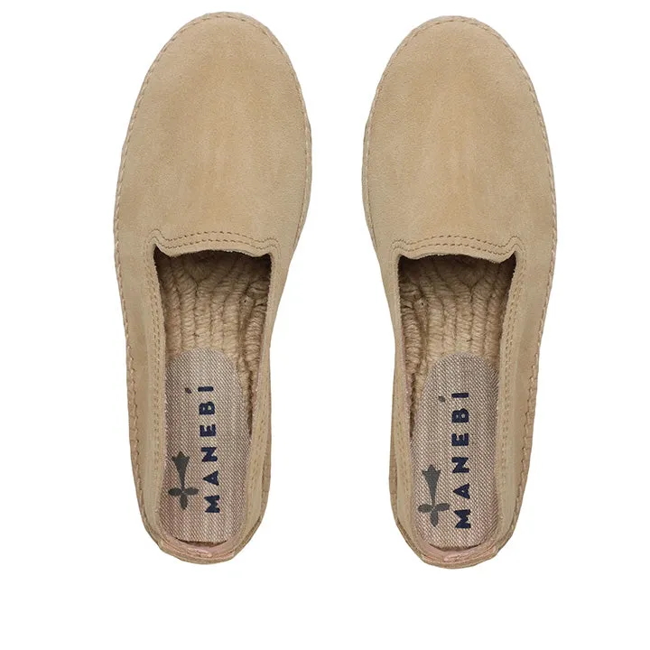 MANEBI SUEDE DOUBLE SOLE ESPADRILLES