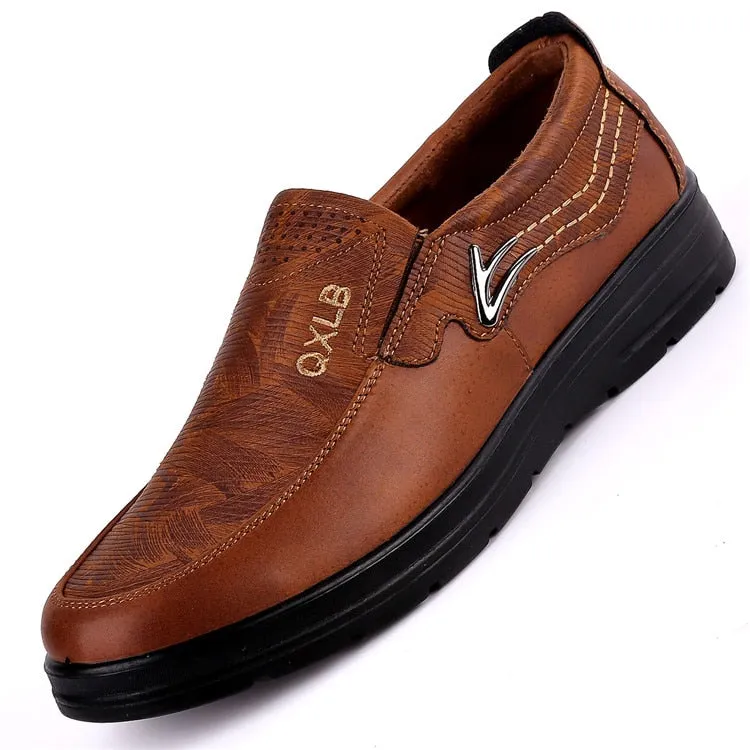 Men Casual Shoes Fashion Leather Shoes for Men