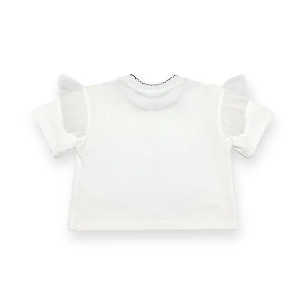 Necklace Tee - white