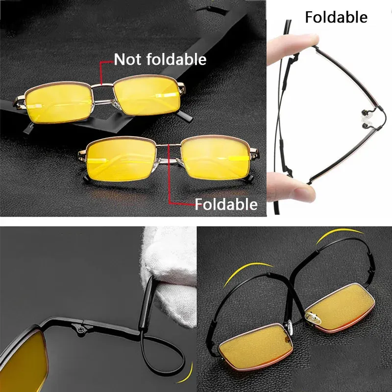 Night Vision Progressive Multifocal Reading Glasses for Driving