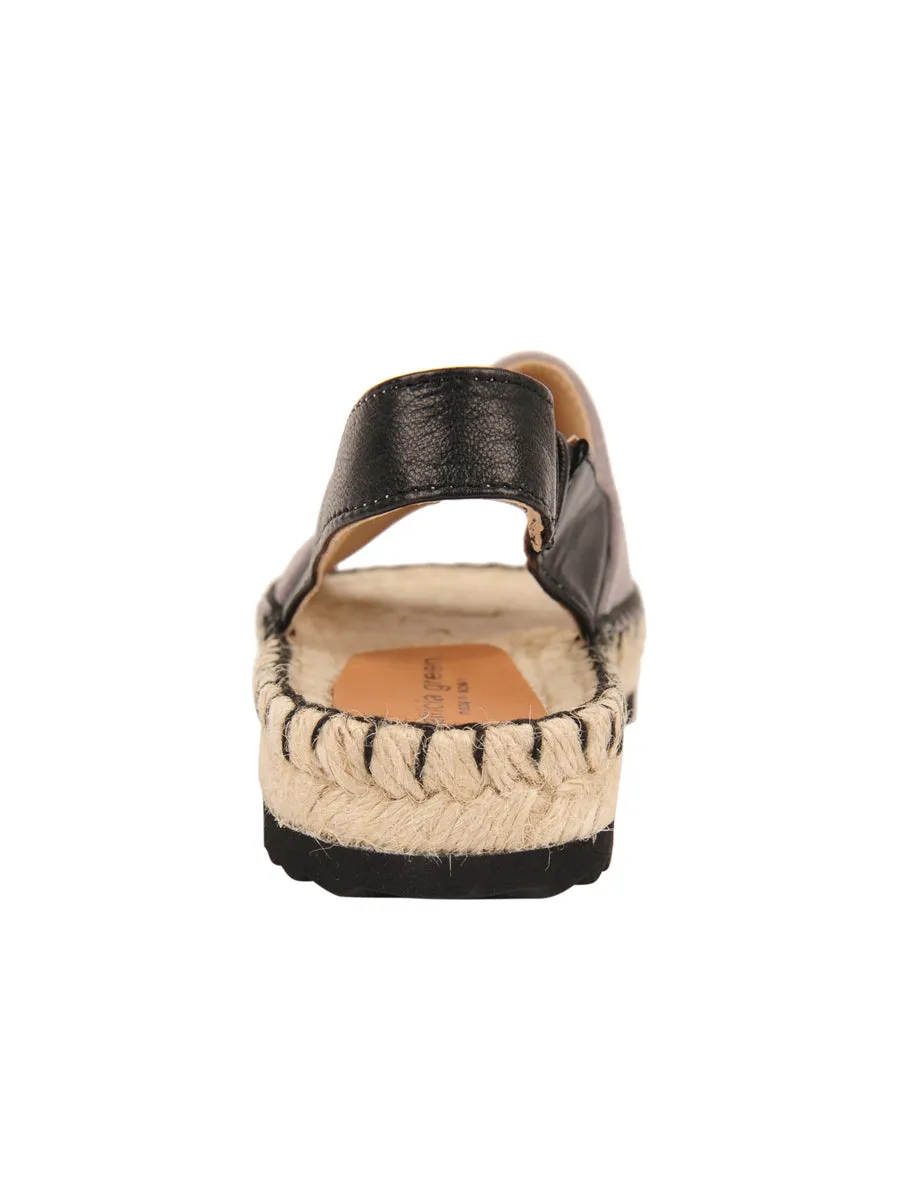 Onyx Flat Espadrille