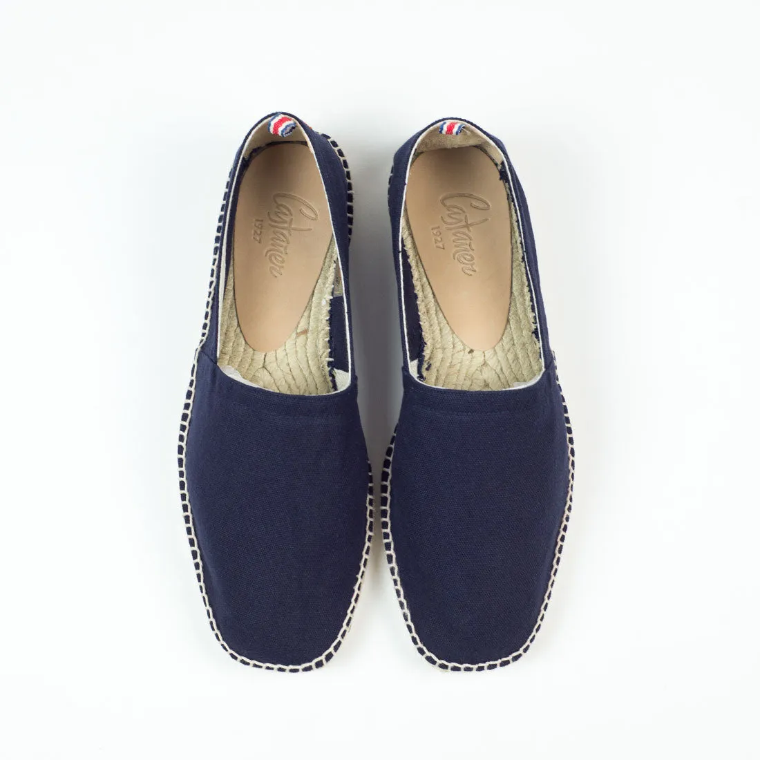 Pablo espadrilles in navy blue canvas (restock)