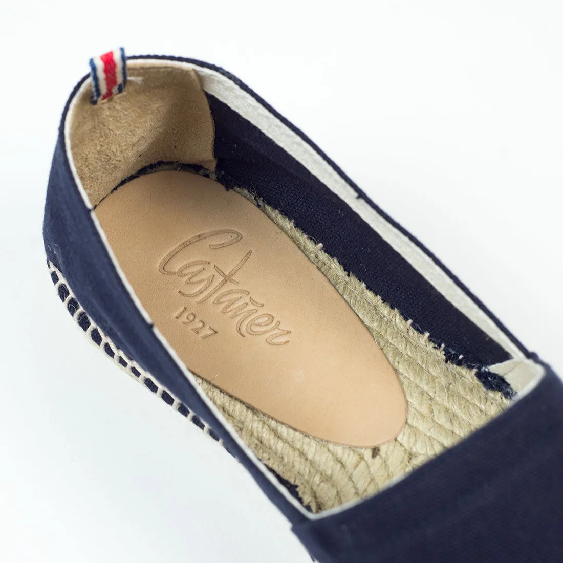 Pablo espadrilles in navy blue canvas (restock)