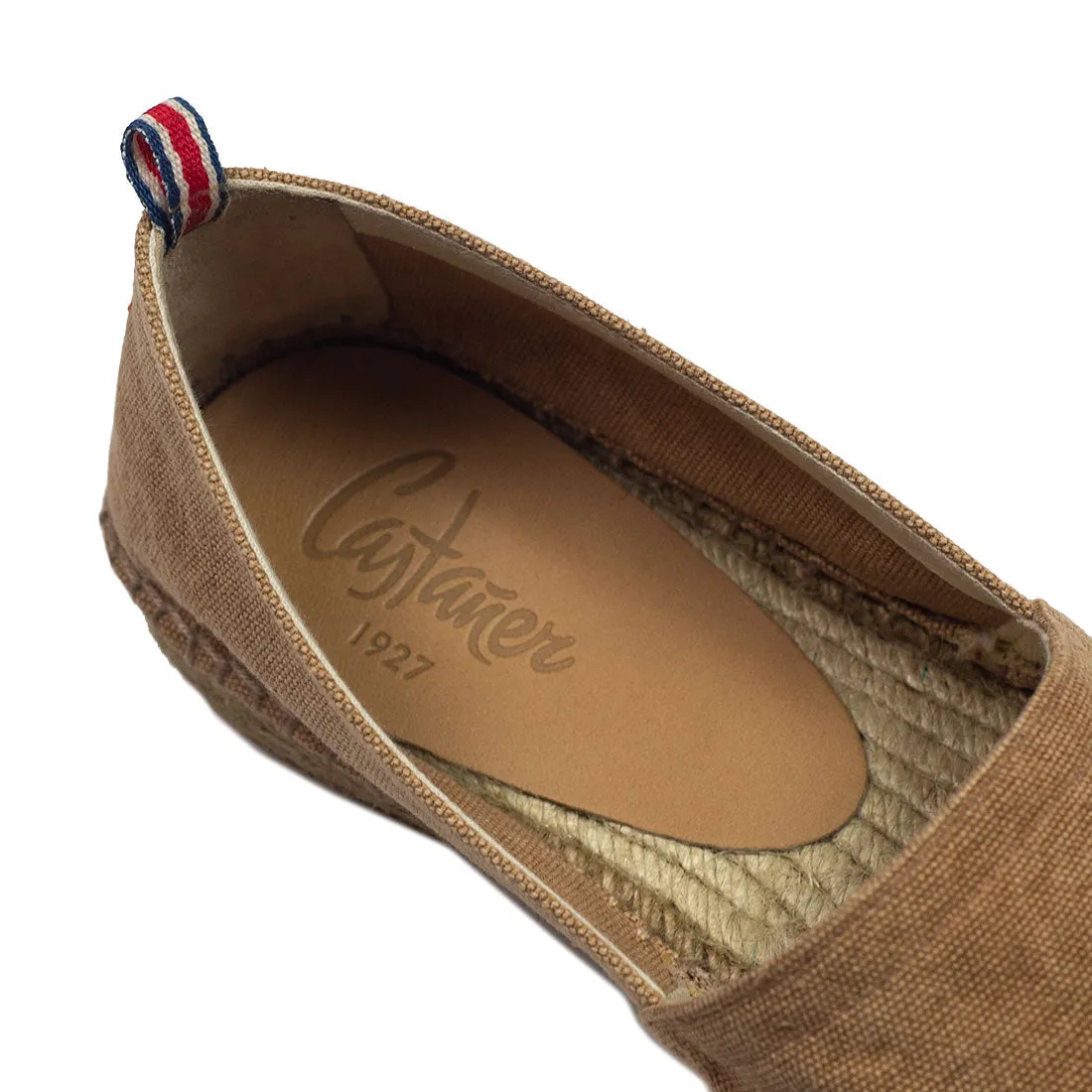 Pablo espadrilles in Tostado light brown canvas (restock)