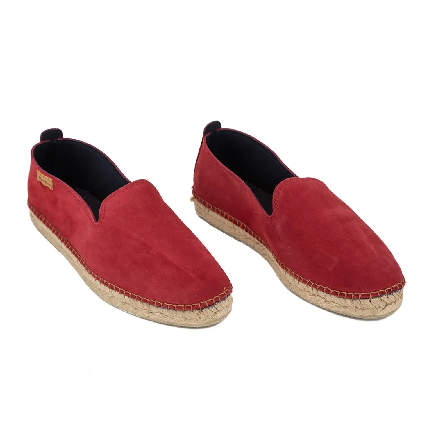 Plain Suede Leather Espadrilles for Men - Dan-SE