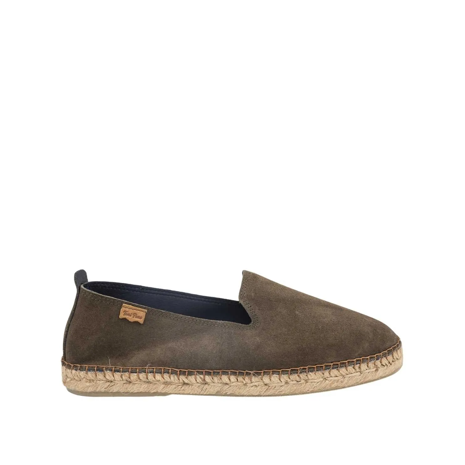 Plain Suede Leather Espadrilles for Men - Dan-SE