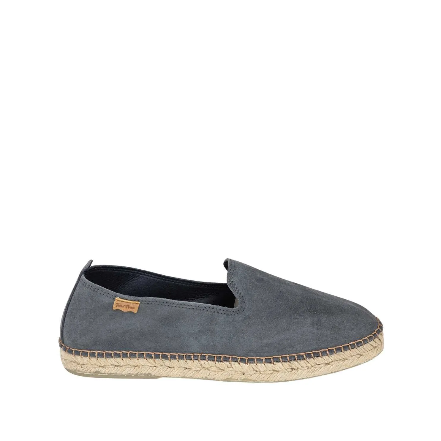 Plain Suede Leather Espadrilles for Men - Dan-SE