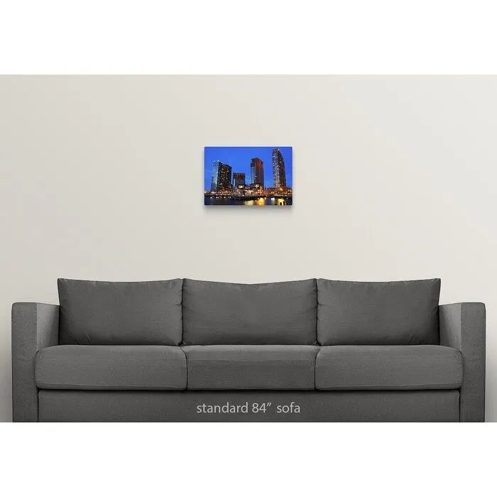 "Apartments at Long Island" Canvas Wall Art