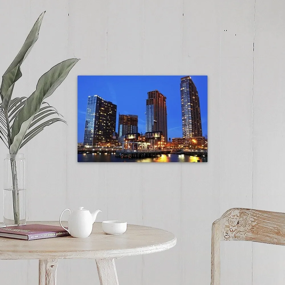 "Apartments at Long Island" Canvas Wall Art