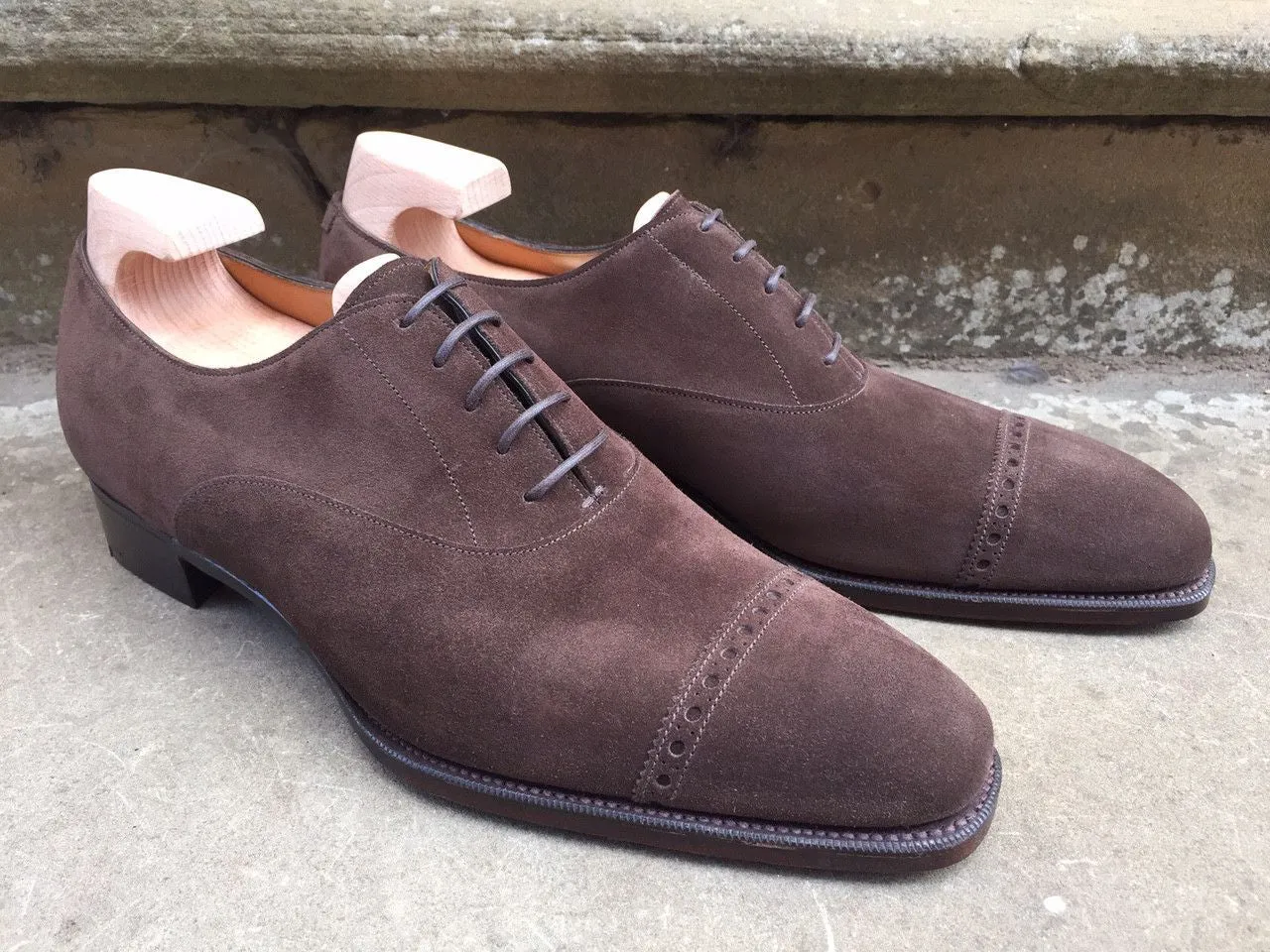 "Cambridge" in Mole Suede - MH71