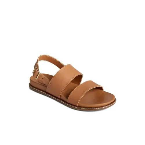 Sperry Women's Waveside Plushwave™ Backstrap Sandal in Tan