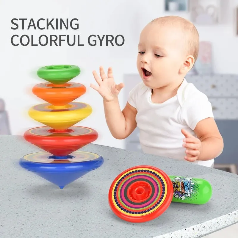 Stacking Colorful Battle Gyro