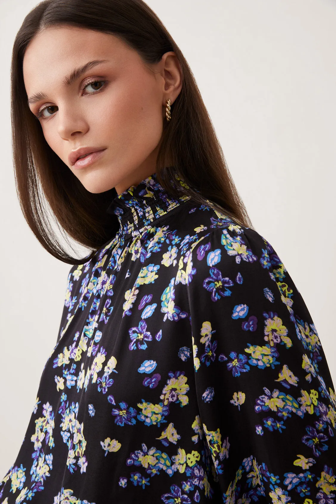 Suncoo Lamini Flora Printed Blouse