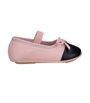 Tai Mary Janes for Toddlers and Kids - Pink and Black