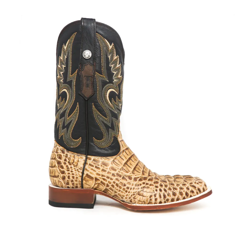 TM205535 - Tanner Mark Men's Vaughn Boot - Imitation Hornback Gator Orix