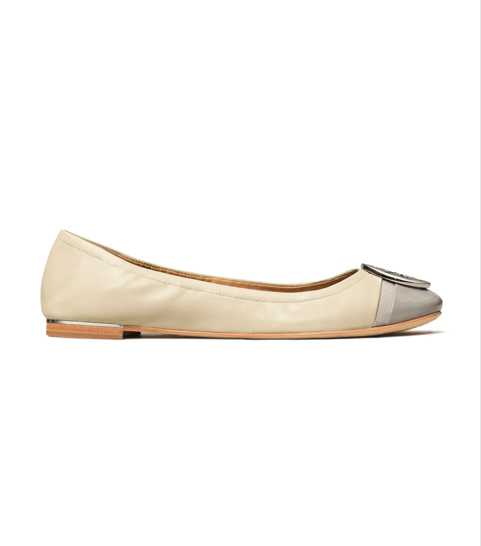 Tory Burch Minnie Cap-Toe Ballet