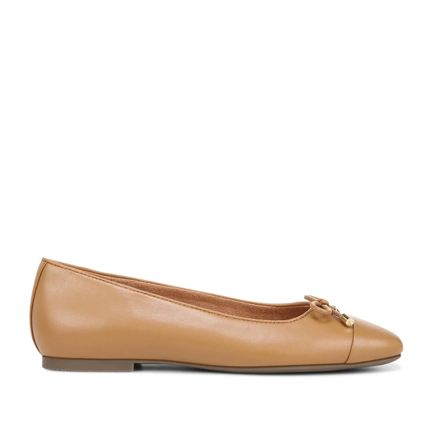 Vionic Women's Klara Ballet Flat in Camel