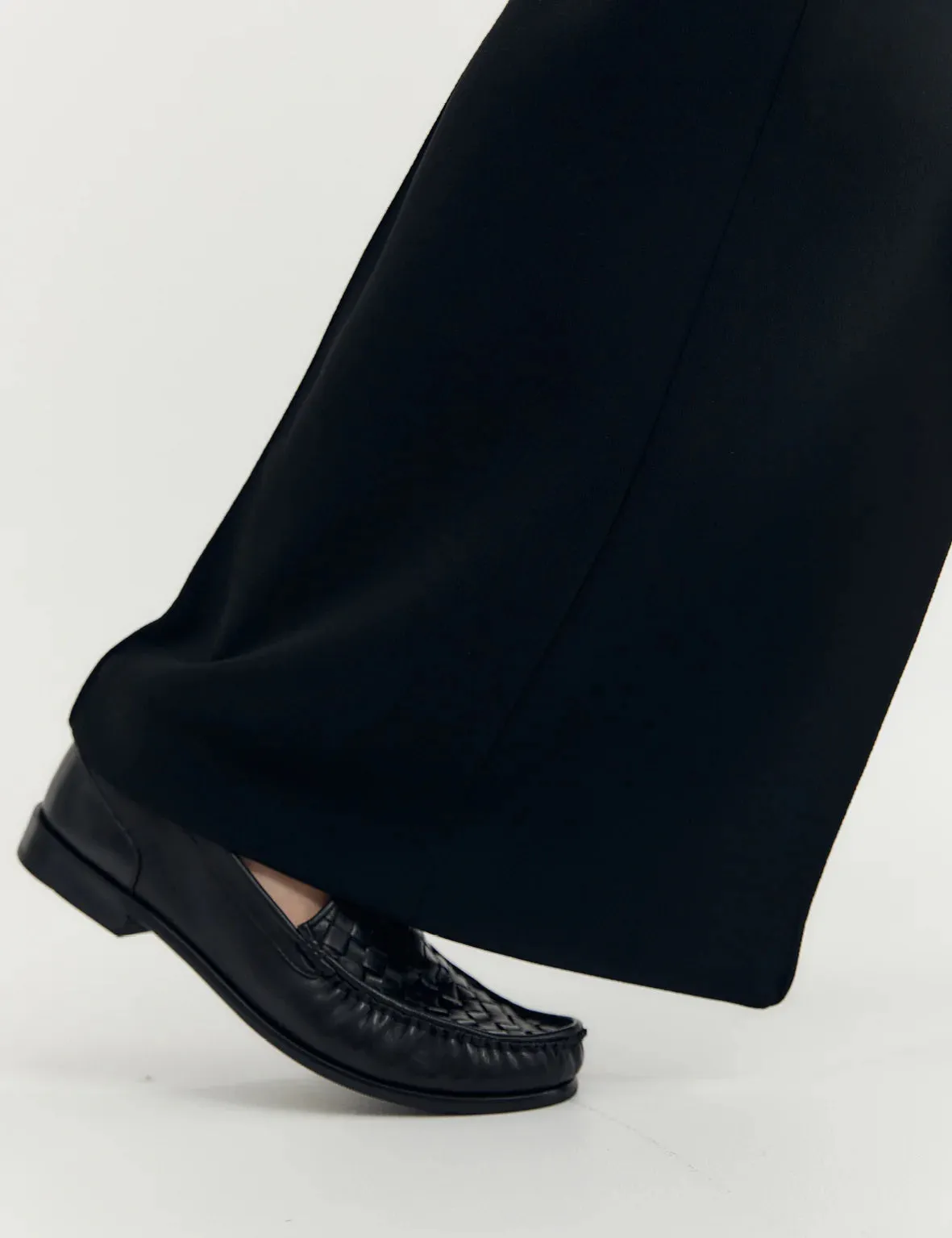 Woven Loafer | Black